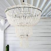 Lustre - Suspension en coquillages "Anna"  