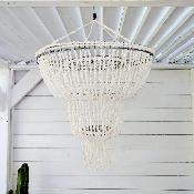 Lustre - Suspension en coquillages "Anna"  