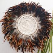 JUJU HAT MACRAME MARRON - 50 cm