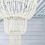 Lustre - Suspension en coquillages "Anna"  